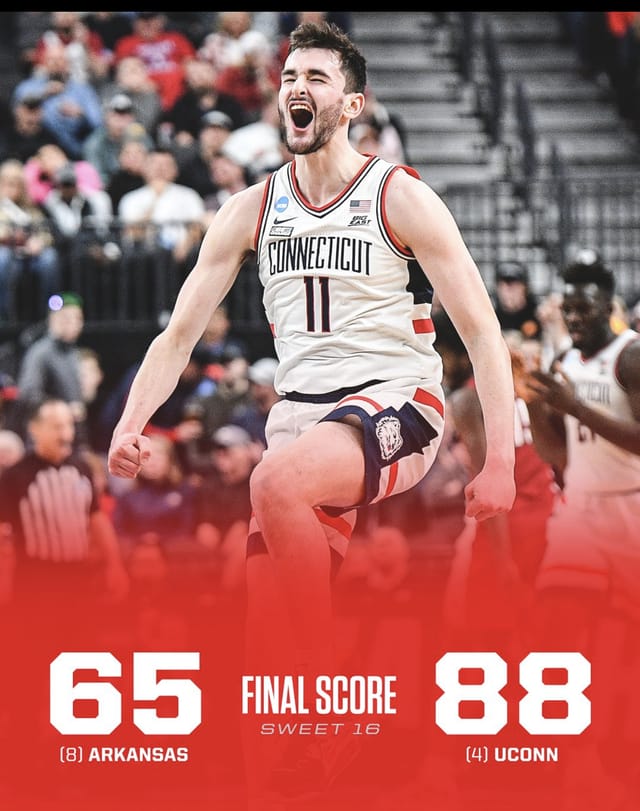 UConn putting in work .