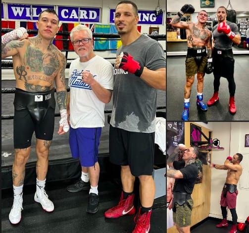 Chris Laws went from football at Hampton University to boxing with no problem . 757 and Warwick High standup !!!